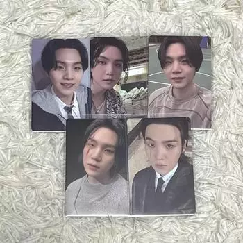 Партия) Фотокарточка сольного альбома Bts Suga Glow August D