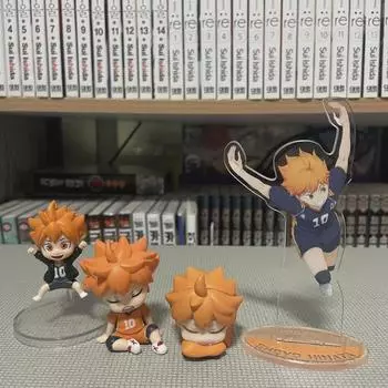 Партия) Haikyu Hinata Shoyo плечо Kung Onemutan акриловая подставка для прыжков Ghoukore фигурки