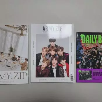 Партия из 3 книг, включая Bts, Amijib