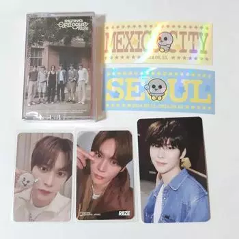 Партия) Кассета Rise Epilogue + серебряная фотокарточка Seok + национальный Foca + съемная наклейка