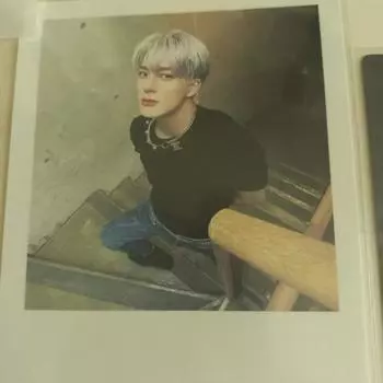 Партия) Nct Dream Jeno Polaroid+фока+брелок для ключей