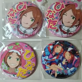 Партия значков Ansta Hinata Oshikan и Twink Album