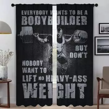 Partition Curtains Child Room Shades Blackout Curtains 2 Pieces Window Curtain Tulle for Bedroom Halloween Decoration Living W50xH70cmx2pcs-CL