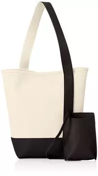 partition tote bag with smartphone shoulder BK [Kashkash] One-handle 01-00-78500 Women s