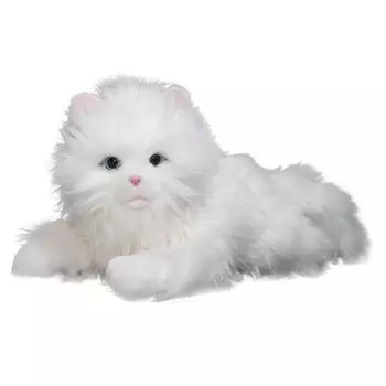 Партнер по исцелению Шиппофури Амаенбоу Котенок белый