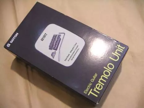 Parts Bridge Goto Tremolo Unit String Pitch Gotoh GE101T Chrome @Guitar 11.3