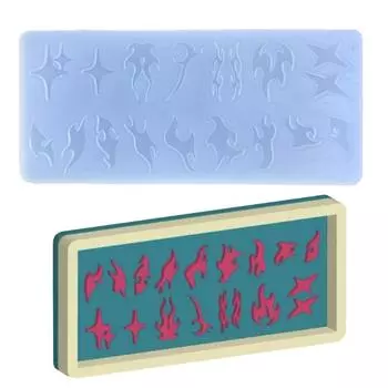 Части Quicksand силиконовая форма смола встряхивание чашка форма для кулона ювелирные изделия брелок украшения изготовление поделок