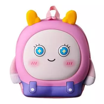 Party Cartoon Eggy Kids Eggshell Backpack With Oxford Fabric For School Use