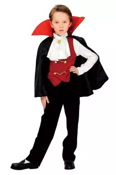 Party City Косплей Крутой Вампир Дети 120 см Черный