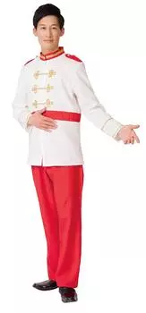 Party City MEN Косплей Принц Унисекс Белый белый