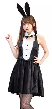 Party City Tokimeki Граффити Косплей Девушка-кролик Черный Женский