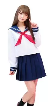 Party City Tokimeki Graffiti Косплей Hatsukoi Sailor Белый Синий Женский