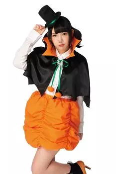 Party City Trick or Sweet Косплей Вампир Тыква Черный Оранжевый Женский