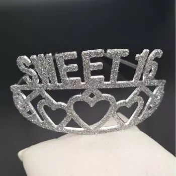 Корона для вечеринки блестящая розовая тиара с днем рождения вечеринка корона на день рождения тиара для будущей невесты