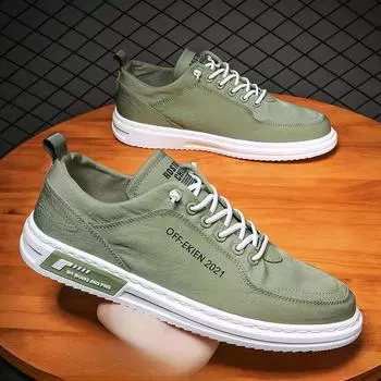 Парусиновые туфли универсальные мягкие подошвы повседневные спортивные мужские туфли корейской версии модные дышащие кроссовки для сноуборда 39 серый