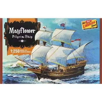 Парусник Platts HL215 Mayflower — новый мир в масштабе 1/250 «В Америку»