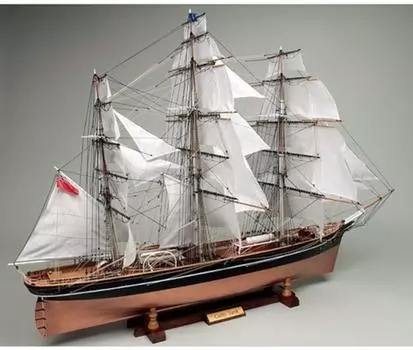 Парусник Woody Joe Cutty Sark деревянная модель с парусом 1/80