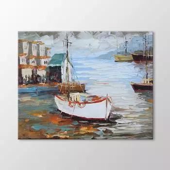 Парусники на пляжном столе