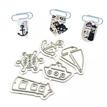 Парусный маяк, металлические штампы для резки, трафарет для скрапбукинга, сделай сам, штамп для альбома, тиснение бумажных карт