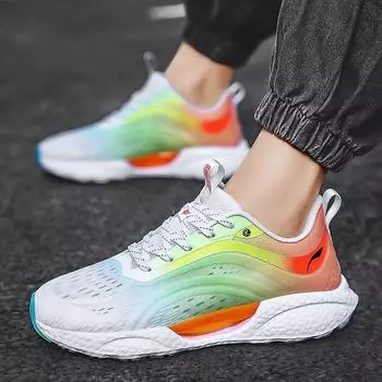 Пары Кроссовки Мода Дышащие легкие кроссовки Кроссовки Теннисные туфли Обувь Обувь 36