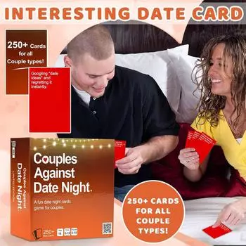 Пары против свидания Веселые карточные игры для пар на свидании One Size