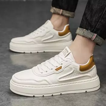 PARZIVAL Men Shoe Sneakers Trend Casual Shoes Tenis Masculino Leisure Male Sneakers Non-slip Men Vulcanized Shoes Clunky Sneaker 39