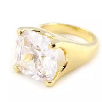 Пасьянс позолоченный Уникальный белый