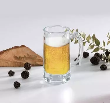 Pasabahce 55049 Бокал для пива с ручкой, 2 шт.