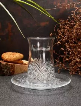 Pasabahce Timeless 96991 Чайный сервиз , 6 чашек, 12 предметов