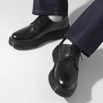 Pascologen MS3399 Туфли дерби Aaron с 4 отверстиями на подошве [250~280 мм]-MS3399 250