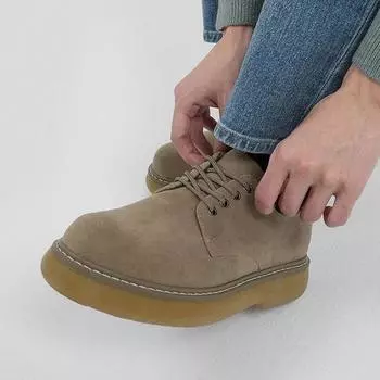 Pascologen MS3600-BE Туфли дерби Aaron с 4 отверстиями на верхней подошве бежевые [250~280 мм]-MS3600-BE 250