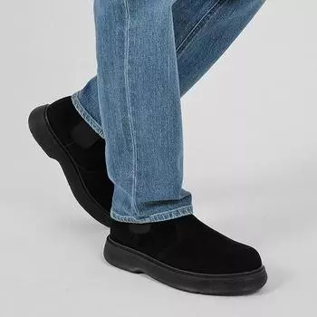 Pascologen MS5600-BK Ботинки Челси с подошвой Kobe, черные [250~280 мм]-MS5600-BK 250