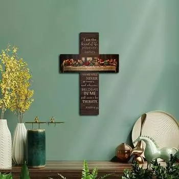 Пасха Тайная Вечеря Украшение Стены Ретро Иисус Картина Маслом Настенный Знак Главная