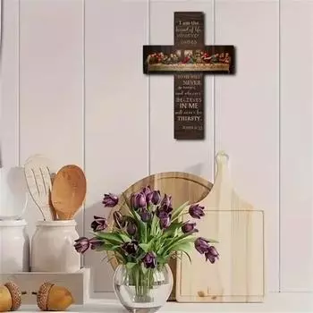 Пасха Тайная Вечеря Украшение Стены Ретро Иисус Картина Маслом Настенный Знак Главная