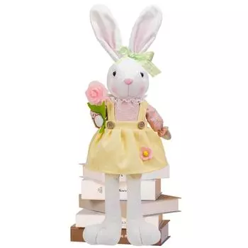 Пасхальная плюшевая кукла-украшение для пасхальной вечеринки, кукла-подарок детям One Size розовый