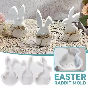 Пасхальная силиконовая форма комбинированный орнамент цемент гипсовая силиконовая форма своими руками One Size белый