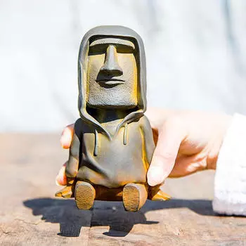 Пасхальная статуэтка, настольное украшение, поделки, подарочная коллекция, скульптура, металлическая статуэтка для офиса, помещения