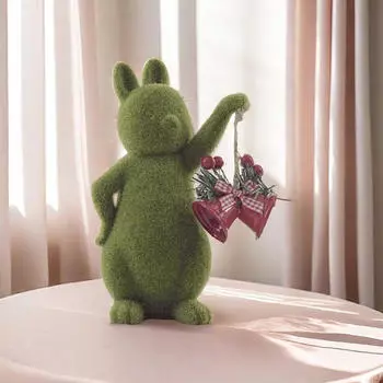 Пасхальная статуэтка, украшение стола для внутреннего использования, центральная часть книжной полки и шкафа Bunny