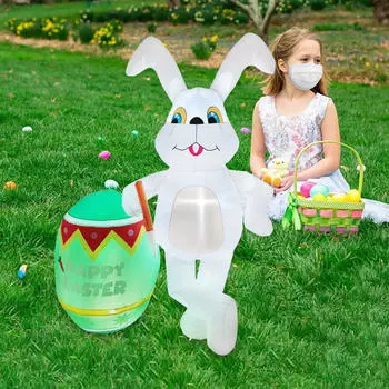 Пасхальное надувное наружное украшение со светом для внутреннего двора и лужайки в стиле A Style I