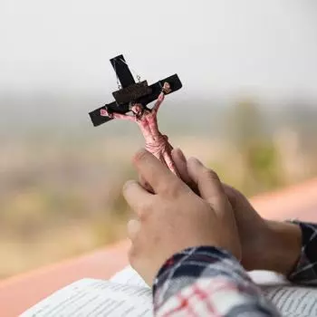 Пасхальное Распятие Иисус Настенный Крест Распятие Офисный Крест Христа Украшение Дома Церковь Настенный Гобелен