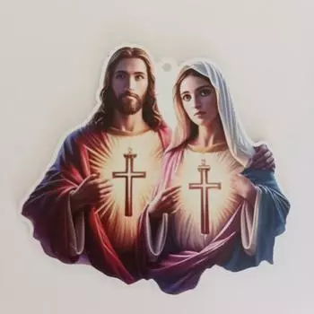 Пасхальное украшение 2D Влюбленная пара Акриловое подвесное украшение Пасхальное праздничное украшение для