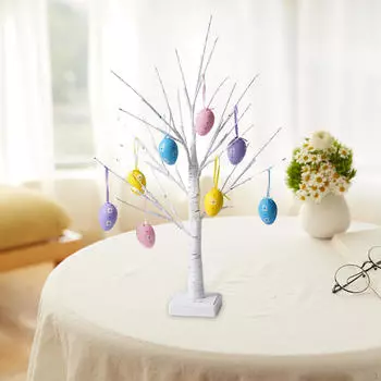 Пасхальное украшение для дерева с подсветкой, светодиодная береза, пасхальные яйца, подвесные украшения Always on