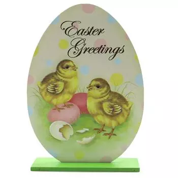 Пасхальные деревянные украшения, изысканный стол, уличные украшения, украшения для сада, двора, сувениры для вечеринки, центральный знак