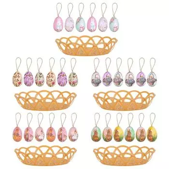 Пасхальные яйца, пасхальная елка, рождественские украшения, красивые цвета, подвесное яйцо, весенние украшения для детей, школьные и офисные принадлежности для вечеринок A