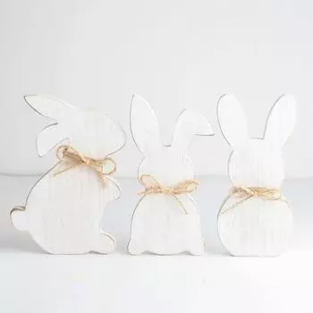 Пасхальные украшения, деревянный пасхальный кролик, деревянный настольный декор, поднос, пасхальный кролик, поделки своими руками, граффити, пасхальный декор для дома