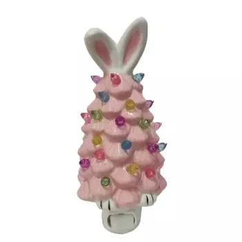 Пасхальные украшения в форме кролика подходят для весенних настольных украшений в помещении One Size розовый