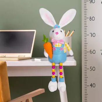 Пасхальный кролик кукла украшение центральное украшение ремесло прекрасный подарок украшение фигурка кролика для Male