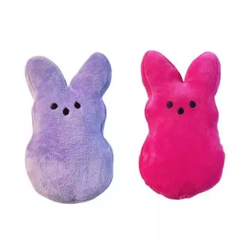 Пасхальный кролик плюшевые игрушки украшения милый кролик животное плюшевая кукла пасхальная корзина наполнители подарок для детей, 2 шт 15 см/5,9 дюйма One Size