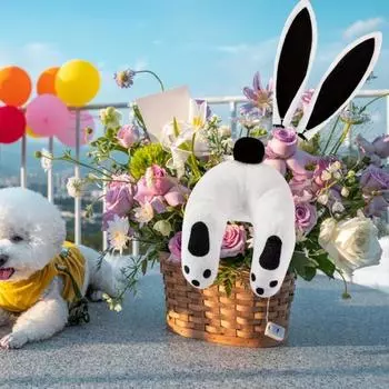 Пасхальный кролик украшение попа и уши кролика венок крепление входная дверь фермерского дома весенний декор для домашнего офиса
