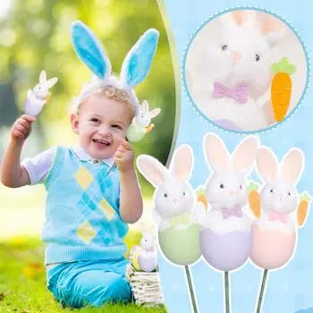 Пасхальный милый букет из веточек, аксессуары для кукол, украшения One Size светло-фиолетовый